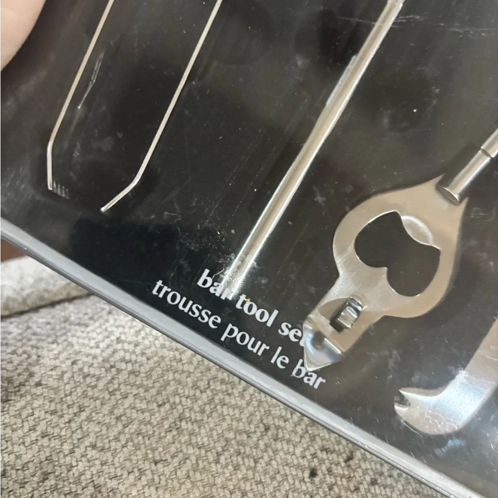NEW Pier 1 Imports 4 PIECE Bar Tool Set